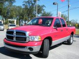 2005 Flame Red Dodge Ram 1500 SLT Quad Cab #544549