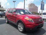 2012 Red Candy Metallic Ford Explorer Limited #68283012