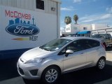 2012 Ingot Silver Metallic Ford Fiesta SE Hatchback #68283001