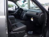 2012 Chevrolet Silverado 2500HD LTZ Crew Cab 4x4 Ebony Interior