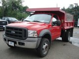 2005 Ford F450 Super Duty Red