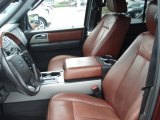 2008 Ford Expedition EL King Ranch 4x4 Charcoal Black/Chaparral Leather Interior