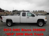 2013 Summit White GMC Sierra 3500HD Extended Cab 4x4 #68283515