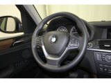2011 BMW X3 xDrive 35i Steering Wheel
