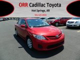 2012 Barcelona Red Metallic Toyota Corolla LE #68283170