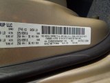 2012 Grand Caravan Color Code for Cashmere Pearl - Color Code: PFS