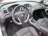 2012 Buick Regal GS Ebony Interior