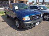 2008 Vista Blue Metallic Ford Ranger XL Regular Cab #68341946