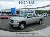 2008 Silver Birch Metallic Chevrolet Silverado 1500 LTZ Extended Cab 4x4 #68342041