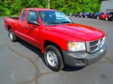 2008 Flame Red Dodge Dakota ST Extended Cab #68342063