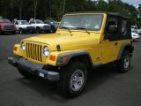 2004 Solar Yellow Jeep Wrangler SE 4x4 #68361755