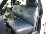 2000 Chevrolet Silverado 3500 Crew Cab Blue Interior