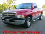 Flame Red Dodge Ram 1500 in 1998