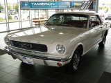 1965 Wimbledon White Ford Mustang Coupe #68361727