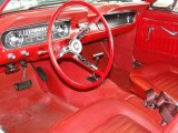 1965 Ford Mustang Coupe Red Interior