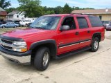 2000 Victory Red Chevrolet Suburban 1500 LS 4x4 #68367094