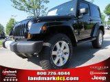 2012 Black Jeep Wrangler Sahara 4x4 #68367043