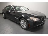 2012 Black Sapphire Metallic BMW 7 Series 740Li Sedan #68367248