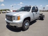 2013 Quicksilver Metallic GMC Sierra 3500HD Extended Cab Chassis #68367243