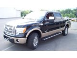 2012 Tuxedo Black Metallic Ford F150 King Ranch SuperCrew 4x4 #68367007