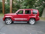 Deep Cherry Red Crystal Pearl Jeep Liberty in 2012