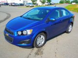 2012 Blue Topaz Metallic Chevrolet Sonic LT Sedan #68367324