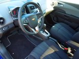 2012 Chevrolet Sonic LT Sedan Jet Black/Dark Titanium Interior
