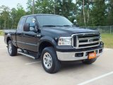 2005 Black Ford F350 Super Duty XLT SuperCab 4x4 #68407055