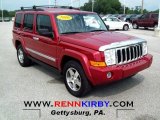 2010 Inferno Red Crystal Pearl Jeep Commander Sport 4x4 #68406701