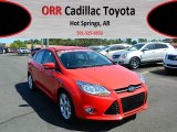 2012 Race Red Ford Focus SEL Sedan #68406667