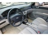 2007 Hyundai Sonata Limited V6 Gray Interior