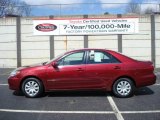 2005 Salsa Red Pearl Toyota Camry LE #6841528