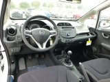 2012 Honda Fit Sport Black Interior