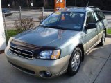 2001 Wintergreen Metallic Subaru Outback Wagon #6832974