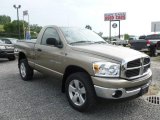 2007 Light Khaki Metallic Dodge Ram 1500 SLT Regular Cab 4x4 #68406889