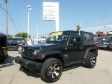 2010 Natural Green Pearl Jeep Wrangler Sport 4x4 #68406511