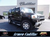 2008 Black Hummer H2 SUV #68406089