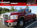 Inferno Red Crystal Pearl Dodge Ram 3500 in 2008