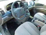 2007 Kia Sedona LX Gray Interior