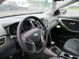 2013 Hyundai Elantra GT Black Interior