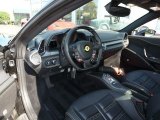 2011 Ferrari 458 Italia Nero (Black) Interior