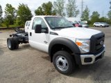 2012 Oxford White Ford F550 Super Duty XL Regular Cab Chassis #68406789