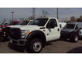 2012 Oxford White Ford F550 Super Duty XL Regular Cab Chassis #68406787