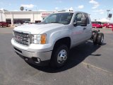 2013 Quicksilver Metallic GMC Sierra 3500HD Extended Cab Chassis #68469333