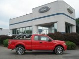 2012 Race Red Ford F150 STX SuperCab 4x4 #68468959