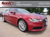 2013 Garnet Red Pearl Effect Audi A6 3.0T quattro Sedan #68469253