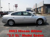 2003 Sheer Silver Metallic Nissan Altima 2.5 SL #68469557