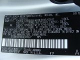 2012 Highlander Color Code for Classic Silver Metallic - Color Code: 1F7