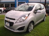 2013 Silver Ice Chevrolet Spark LS #68468884