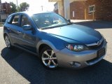 2010 Newport Blue Pearl Subaru Impreza Outback Sport Wagon #68469499